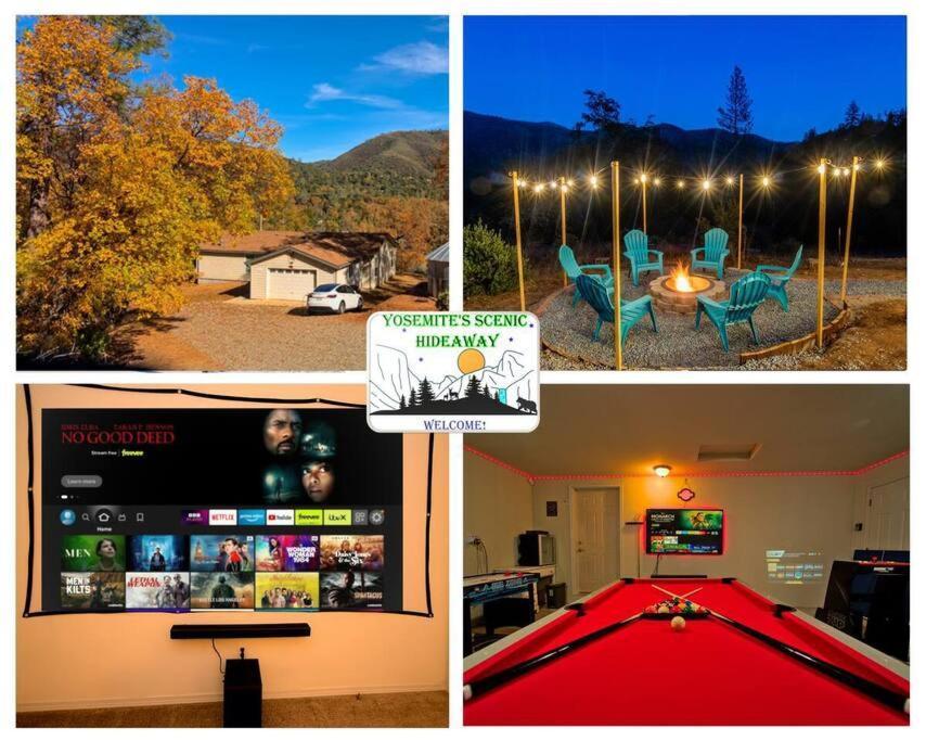 Villa Yosemite'S Scenic Hideaway Midpines Esterno foto